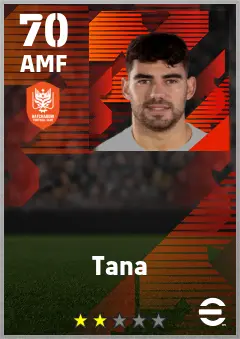 Tana eFootball 2026 player card — 70 OVR AMF