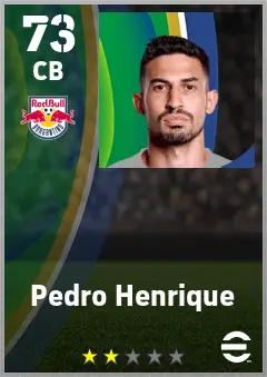 Pedro Henrique eFootball 2026 player card — 73 OVR CB