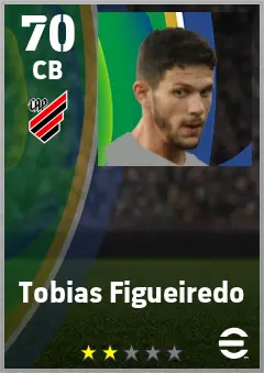 Tobias Figueiredo eFootball 2026 player card — 70 OVR CB
