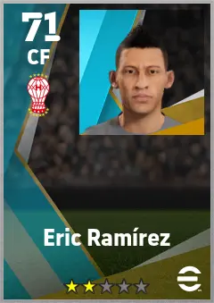 Eric Ramirez eFootball 2026 player card — 71 OVR CF