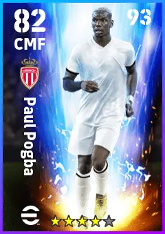 Paul Pogba eFootball 2026 player card — 82 OVR CMF