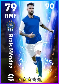Brais Mendez eFootball 2026 player card — 79 OVR RMF