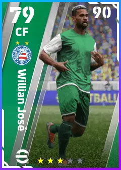 Willian Jose eFootball 2026 player card — 79 OVR CF