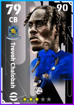 Trevoh Chalobah eFootball 2026 player card — 79 OVR CB
