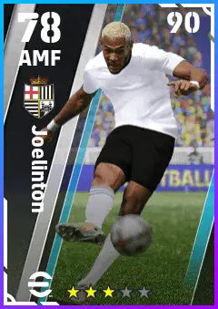 Joelinton eFootball 2026 player card — 78 OVR AMF