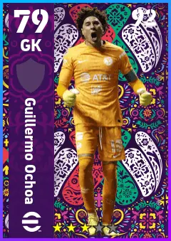 Guillermo Ochoa eFootball 2026 player card — 79 OVR GK
