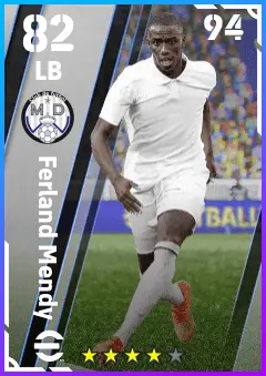 Ferland Mendy eFootball 2026 player card — 82 OVR LB