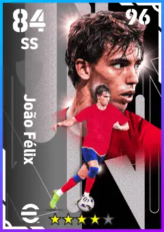 Joao Felix eFootball 2026 player card — 84 OVR SS