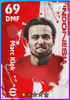 Marc Klok eFootball 2026 player card — 69 OVR DMF