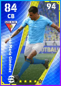 Jose Maria Gimenez eFootball 2026 player card — 84 OVR CB