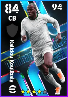 Kalidou Koulibaly eFootball 2026 player card — 84 OVR CB