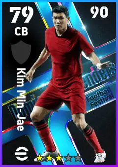 Kim Min-Jae eFootball 2026 player card — 79 OVR CB