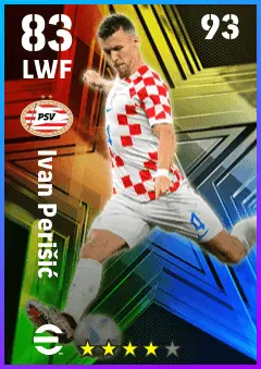 Ivan Perisic eFootball 2026 player card — 83 OVR LWF
