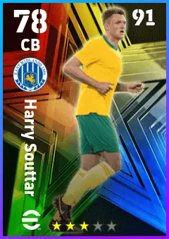 Harry Souttar eFootball 2026 player card — 78 OVR CB