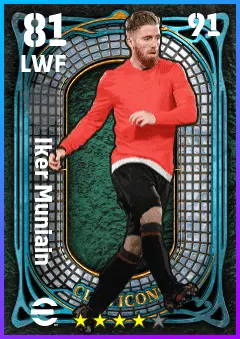 Iker Muniain eFootball 2026 player card — 81 OVR LWF