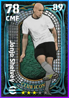 Jonjo Shelvey eFootball 2026 player card — 78 OVR CMF