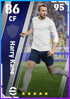 Harry Kane eFootball 2026 player card — 86 OVR CF