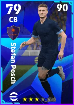 Stefan Posch eFootball 2026 player card — 79 OVR CB
