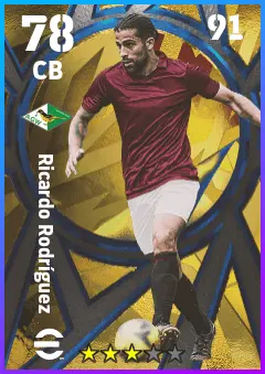 Ricardo Rodriguez eFootball 2026 player card — 78 OVR CB