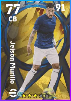 Jeison Murillo eFootball 2026 player card — 77 OVR CB