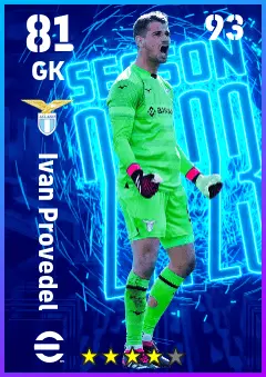 Ivan Provedel eFootball 2026 player card — 81 OVR GK