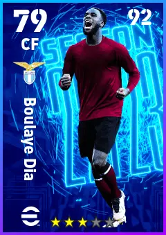 Boulaye Dia eFootball 2026 player card — 79 OVR CF