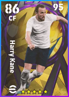 Harry Kane eFootball 2026 player card — 86 OVR CF