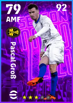 Pascal GroSS eFootball 2026 player card — 79 OVR AMF