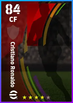 Cristiano Ronaldo eFootball 2026 player card — 84 OVR CF