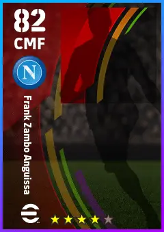 Frank Zambo Anguissa eFootball 2026 player card — 82 OVR CMF