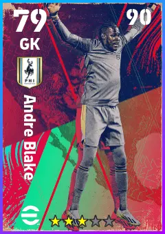 Andre Blake eFootball 2026 player card — 79 OVR GK