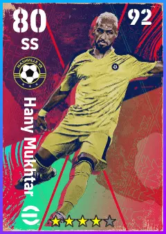 Hany Mukhtar eFootball 2026 player card — 80 OVR SS