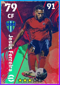Jesus Ferreira eFootball 2026 player card — 79 OVR CF