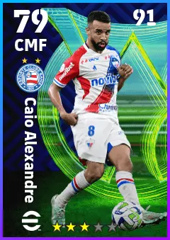 Caio Alexandre eFootball 2026 player card — 79 OVR CMF