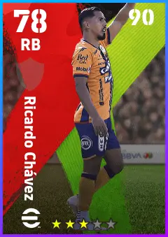 Ricardo Chavez eFootball 2026 player card — 78 OVR RB