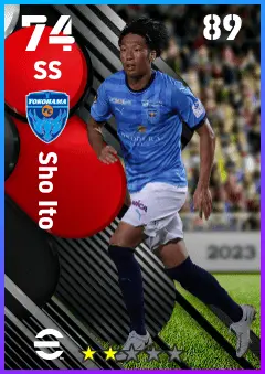 Sho Ito eFootball 2026 player card — 74 OVR SS