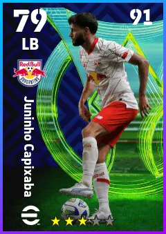 Juninho Capixaba eFootball 2026 player card — 79 OVR LB