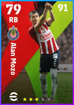 Alan Mozo eFootball 2026 player card — 79 OVR RB