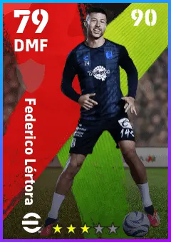 Federico Lertora eFootball 2026 player card — 79 OVR DMF