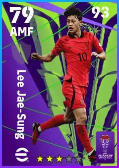 Lee Jae-Sung eFootball 2026 player card — 79 OVR AMF