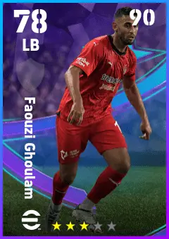 Faouzi Ghoulam eFootball 2026 player card — 78 OVR LB