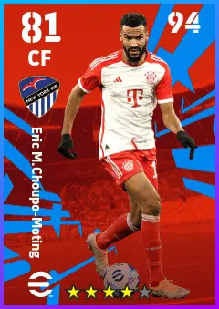 Eric M.Choupo-Moting eFootball 2026 player card — 81 OVR CF
