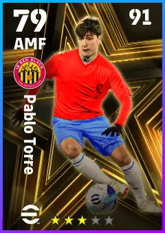 Pablo Torre eFootball 2026 player card — 79 OVR AMF