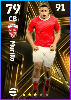 Murillo eFootball 2026 player card — 79 OVR CB