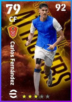 Carlos Fernandez eFootball 2026 player card — 79 OVR CF