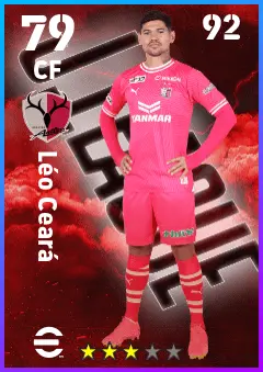 Leo Ceara eFootball 2026 player card — 79 OVR CF