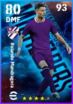 Rolando Mandragora eFootball 2026 player card — 80 OVR DMF