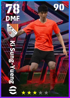Ki Sung-Yueng eFootball 2026 player card — 78 OVR DMF