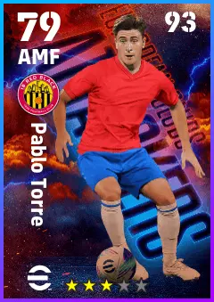Pablo Torre eFootball 2026 player card — 79 OVR AMF