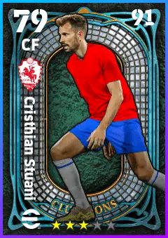 Cristhian Stuani eFootball 2026 player card — 79 OVR CF